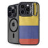Colombia Flag Distressed iPhone 14 Pro Kickstand Case